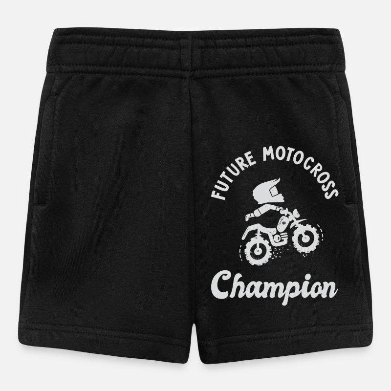 future motocross champion bébé - Short Bébé - noir