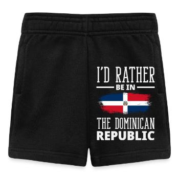 Drapeau de la République dominicaine Dom Rep Pride - Short Bébé - noir - Devant