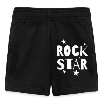 Rock Star - Baby Shorts - Schwarz - Vorne