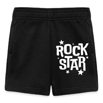 Rock Star - Baby Shorts - Schwarz - Vorne