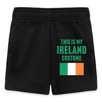 Das ist mein Irland Kostüm - Baby Shorts - Schwarz - Vorne