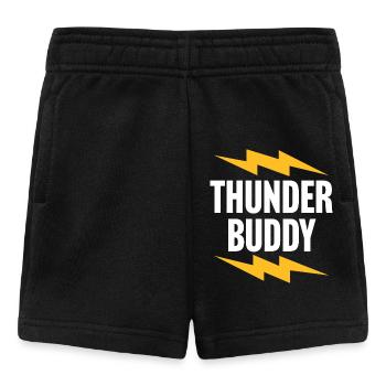 Thunder Buddy - Baby Shorts - black - Front