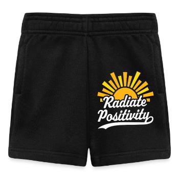 Radiate Positivity - Baby Shorts - black - Front