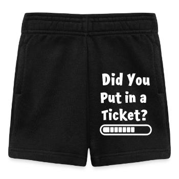 Hast du ein Ticket erstellt? Lustiges IT Meme - Baby Shorts - Schwarz - Vorne