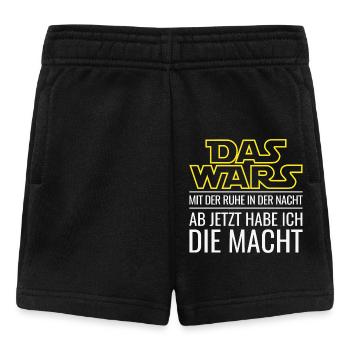 Das wars Baby Ruhe in der Nacht Macht Geburt Baby - Baby Shorts - Schwarz - Vorne