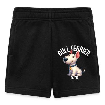 Bull Terrier Lover 4 - Baby Shorts - black - Front