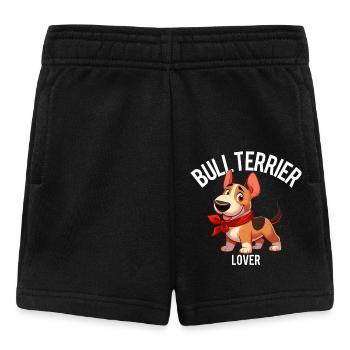 Bullterrier Liebhaber - Baby Shorts - Schwarz - Vorne