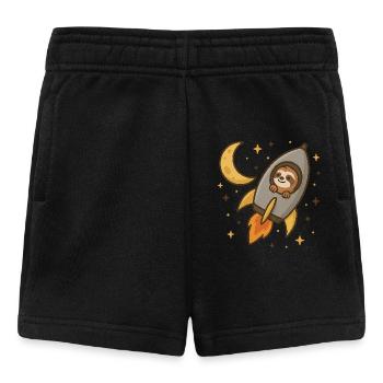 Body Bébé Paresseux - Short Bébé - noir - Devant