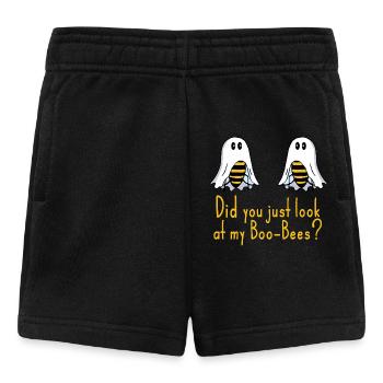 Boobees Boobs lustiger Spruch - Baby Shorts - Schwarz - Vorne