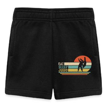 Manger Dormir judo - Short Bébé - noir - Devant