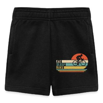 Vélo Eat Sleep - Short Bébé - noir - Devant