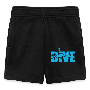 Dive Diving - Baby Shorts - black - Front