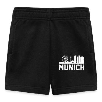 Horizon de Munich - Short Bébé - noir - Devant
