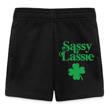 Freche Lassie - Baby Shorts - Schwarz - Vorne