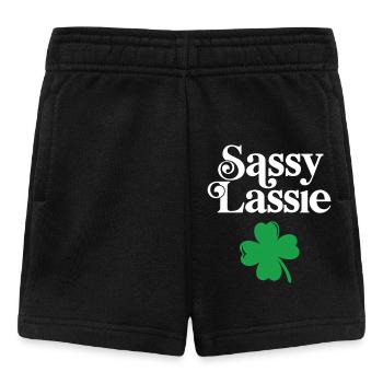 Freche Lassie - Baby Shorts - Schwarz - Vorne