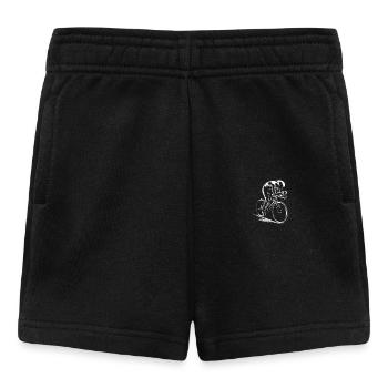 Radfahrer - Baby Shorts - Schwarz - Vorne