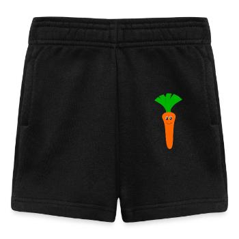 Kawaii Carrot Kawaii Fruits Kawaii Vegetables - Baby Shorts - black - Front