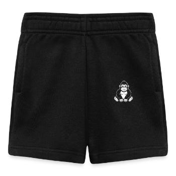 Gorilla - Baby Shorts - Schwarz - Vorne