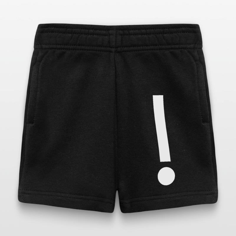 Exclamation Mark Template Design Pattern Baby Shorts