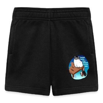 l bought Twitter... and knocked it off the table - Baby Shorts - Schwarz - Vorne