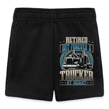 Truck Driver - Baby Shorts - black - Front