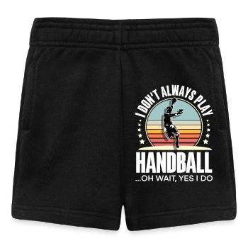 Handball Handballer - Baby Shorts - Schwarz - Vorne