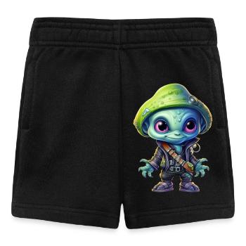 Alien Alien Pirate - Short Bébé - noir - Devant