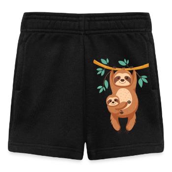 Hang in there buddy - Baby Shorts - Schwarz - Vorne