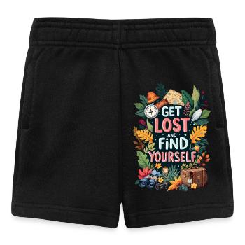 Get Lost - Baby Shorts - black - Front