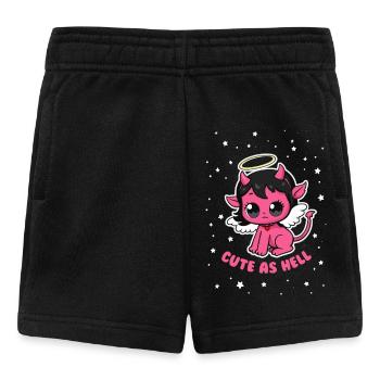 Cute as Hell - Baby Shorts - black - Front