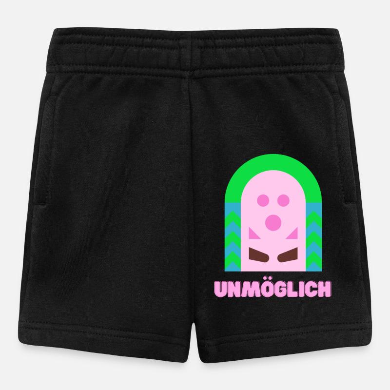 Unmöglich - Baby Shorts - Schwarz