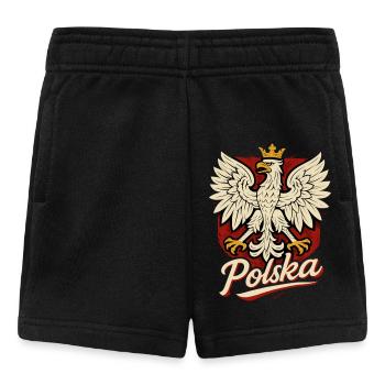 Poland Polska Eagle Flag Flag Epic Gift - Baby Shorts - black - Front