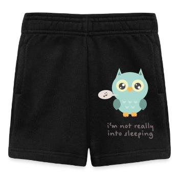 Eulendesign - Baby Shorts - Schwarz - Vorne