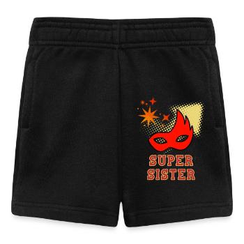 Super Sister - Baby Shorts - black - Front