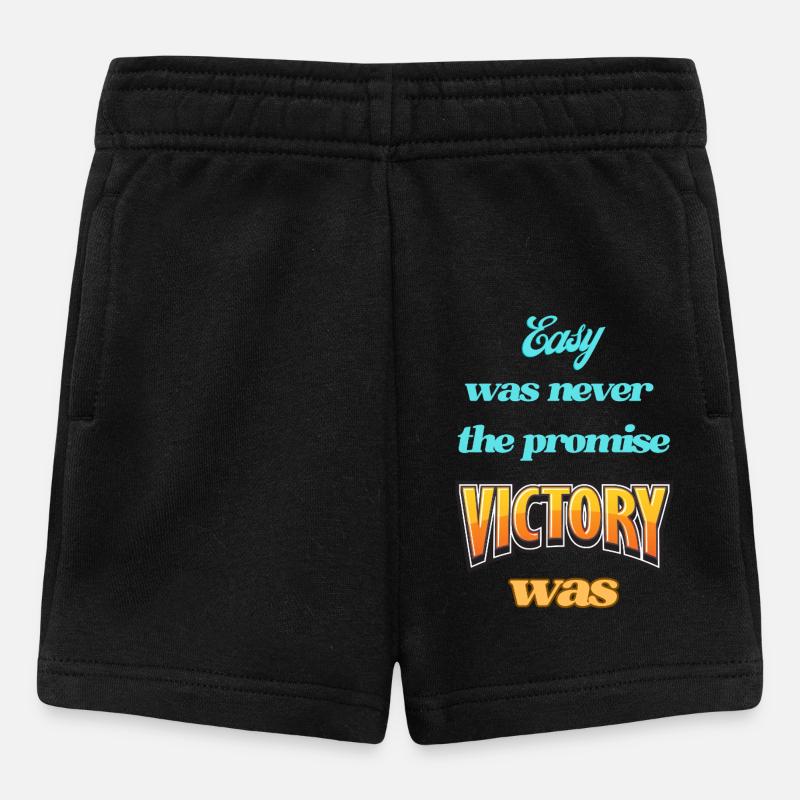 Inspirer une pression motivationnelle - Short Bébé - noir