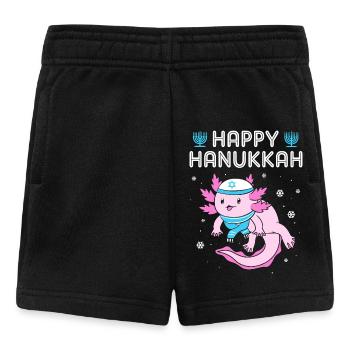 Hanukah Chanukkah Hanukkah - Baby Shorts - black - Front