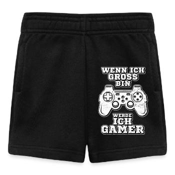 Gaming - Baby Shorts - Schwarz - Vorne