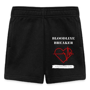 Bloodline Breaker Heartbeat Christian Gifts - Baby Shorts - black - Front