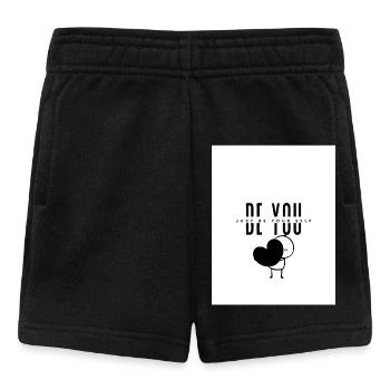 Sei du selbst - Baby Shorts - Schwarz - Vorne