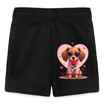 Dackel Dachshund Tekel - Baby Shorts - Schwarz - Vorne