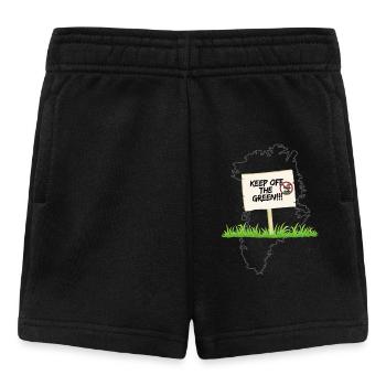 Ne pas aller au Groenland !! - Short Bébé - noir - Devant