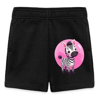 Zebra - Baby Shorts - black - Front