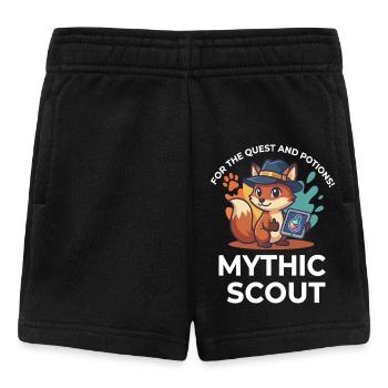 Mythic Scout Fox Quest And Potions Fantasy Art - Baby Shorts - black - Front