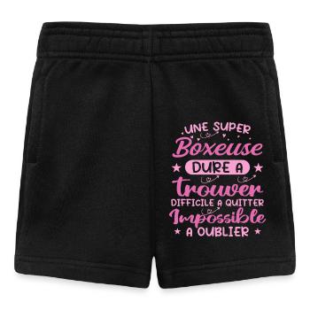 Ein Super Boxer - Boxer Geschenk - Baby Shorts - Schwarz - Vorne