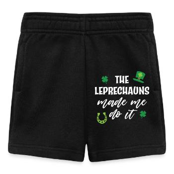 Die Kobolde haben mich dazu gebracht - Baby Shorts - Schwarz - Vorne