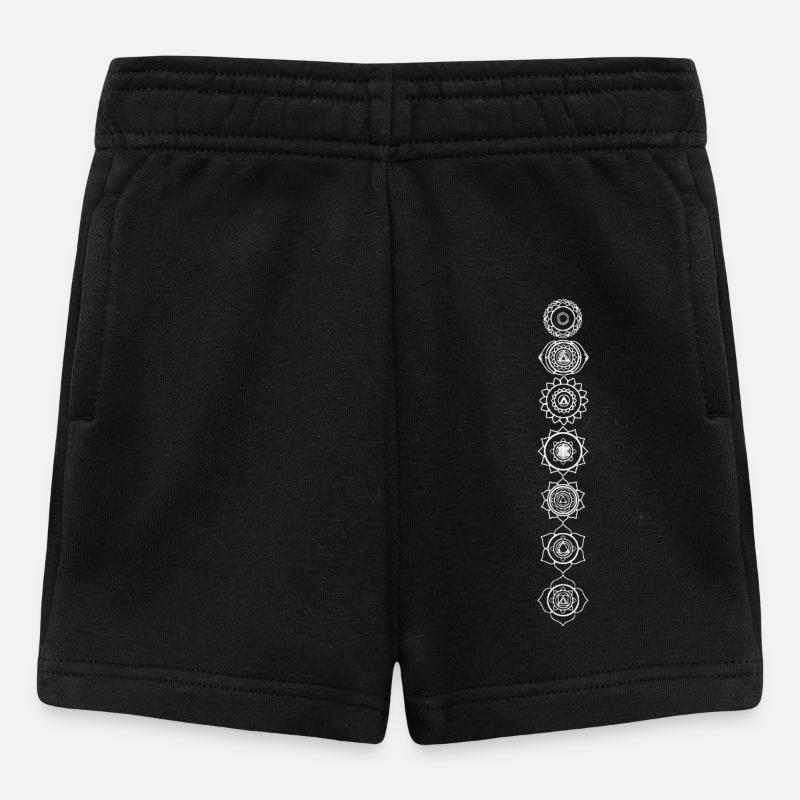 CHAKRAS - Baby Shorts - black