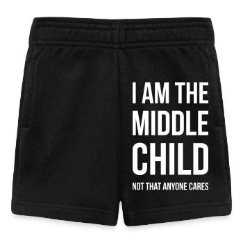 Enfant moyen I - Short Bébé - noir - Devant