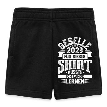 Geselle 2023 Gesellenprüfung - Baby Shorts - Schwarz - Vorne