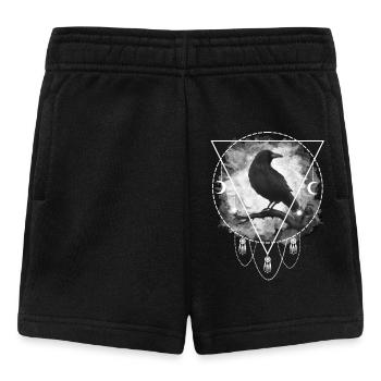 Raven Crow Gothic Occultism - Baby Shorts - black - Front