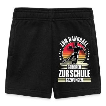 Handball Handballer - Baby Shorts - Schwarz - Vorne